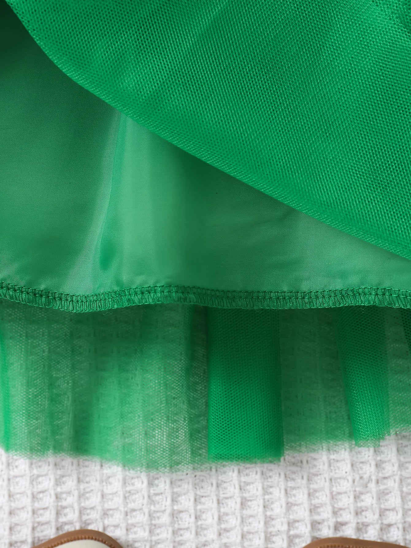 Girls Cartoon Design Long-Sleeved Christmas Outfit