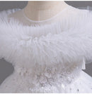 Star Sequin Design Fluffy Evening Princess Dresses childrensterritory