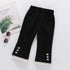 Kids Girls Corduroy Long-Flared Pants for Spring Autumn childrensterritory