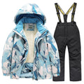 Thick Waterproof Printed Warm Snow Suits for Kids childrensterritory