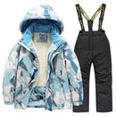 Thick Waterproof Printed Warm Snow Suits for Kids childrensterritory