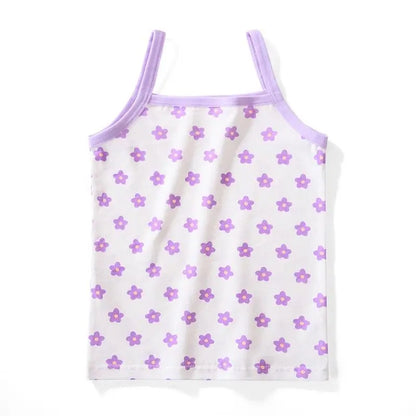 3Pc/Lot Little Girls Cartoon Design Cotton Tops childrensterritory
