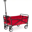 Black Shopping Cart That Folds Up for Outdoor Use. childrensterritory