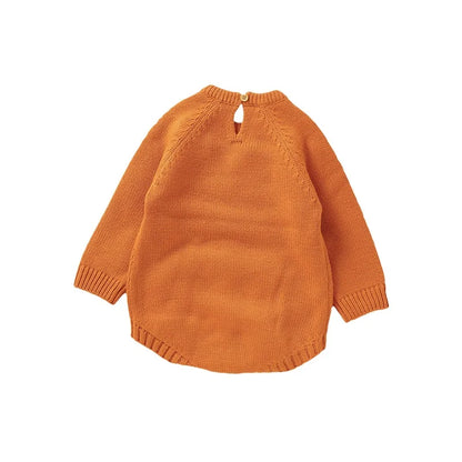 Knitted Acrylic Newborn Baby Halloween Bodysuit