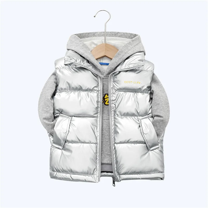 Warm Thick Cotton Waistcoat for Kids childrensterritory
