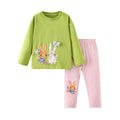 Cartoon Design Long Sleeve Girls 2pcs Fall Clothing Sets childrensterritory