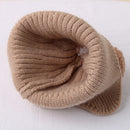 Cartoon Bear Ear Protection Knitted Hat for Toddler Boys Girls childrensterritory