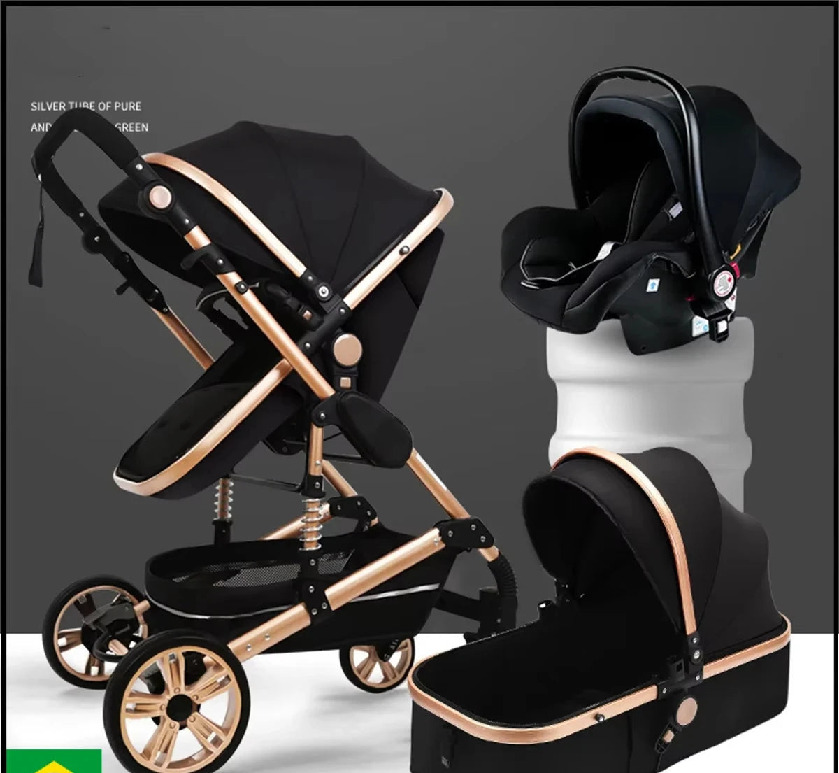 Luxurious Multipurpose High Landscape Infant Pushchair childrensterritory