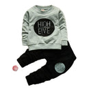 Baby Girls Cute Cartoon Print Sweatshirts + Pants Tracksuit Sets childrensterritory