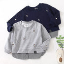 Cartoon Animal Print Patchwork 2 Pcs Sweatshirt For Kids childrensterritory
