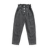 Casual High Waist Elastic Denim Pants for Girls childrensterritory