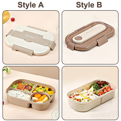 Kid Adult Leak-Proof Portable Lunch Box With Compartment childrensterritory