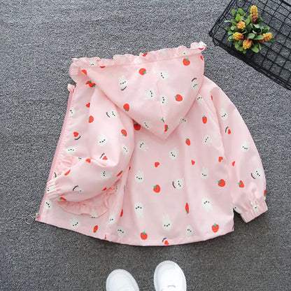 Two in One Printed Adorable Jackets for Kids Girls childrensterritory