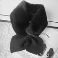 Cold-Proof Plush Warmth Solid Knitted Kids Scarf childrensterritory