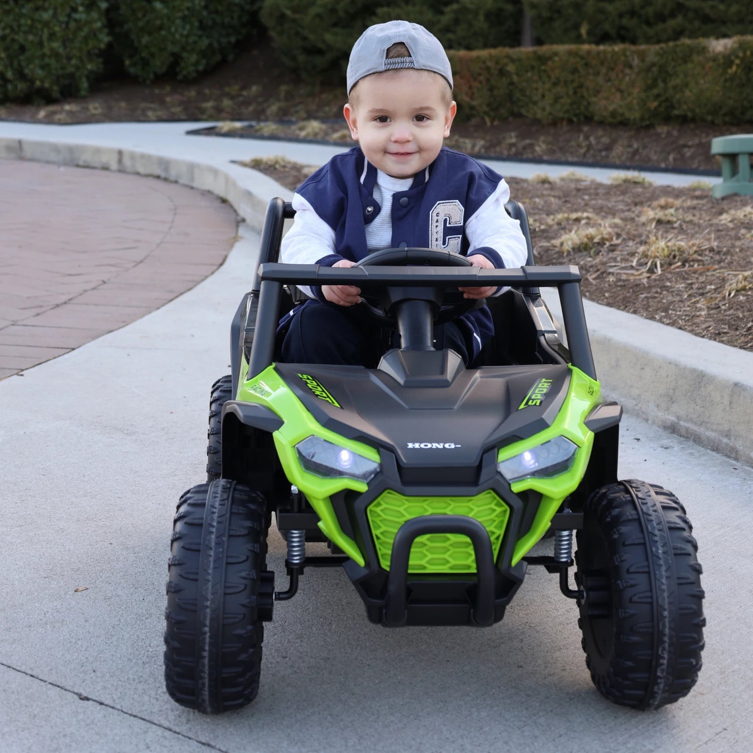 Kids 12V Electric Ride UTV Car w/ Remote Control LED childrensterritory