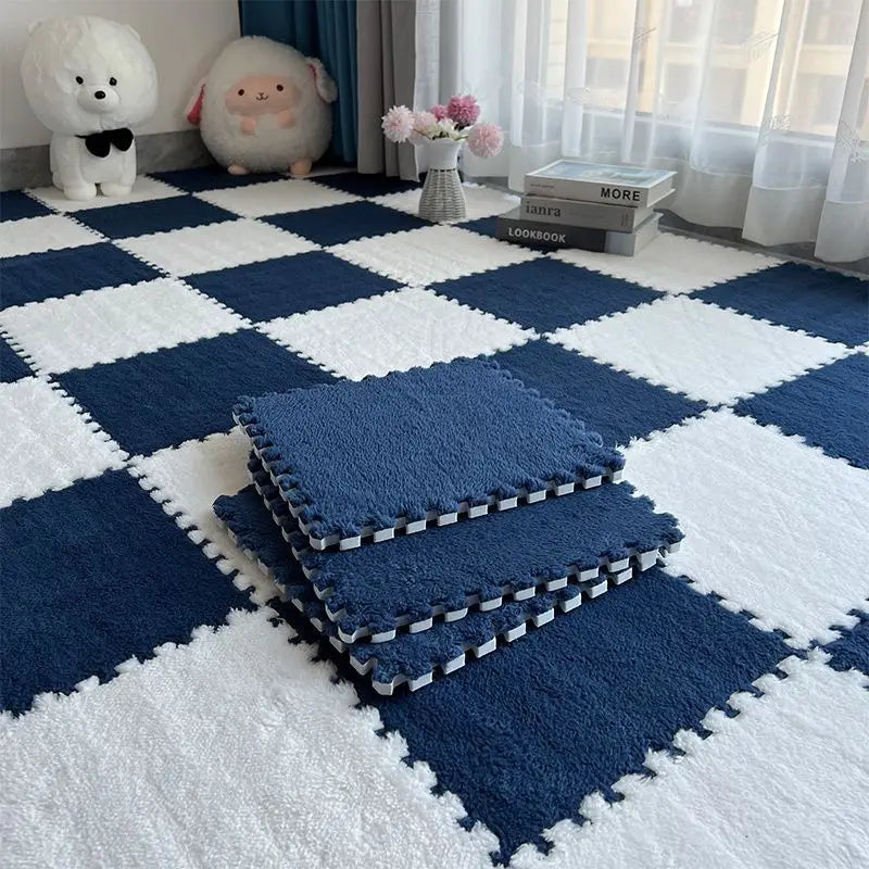 10pcs EVA foam, Soft Plush Thick Baby Puzzle Play Mat childrensterritory