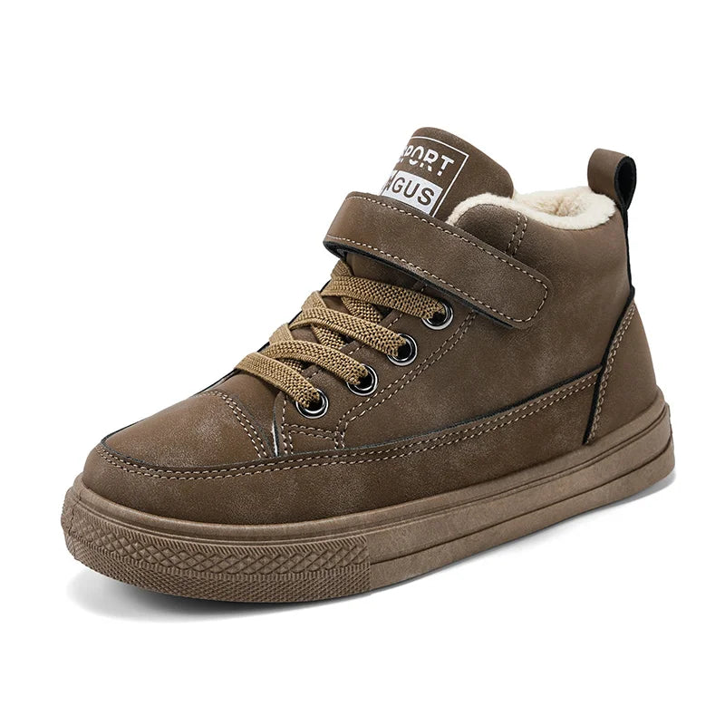 Kids Warm Soft Flat Casual Sports Sneakers