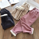 Thick Fleece Padded Trousers for Kids Girls/Boys childrensterritory