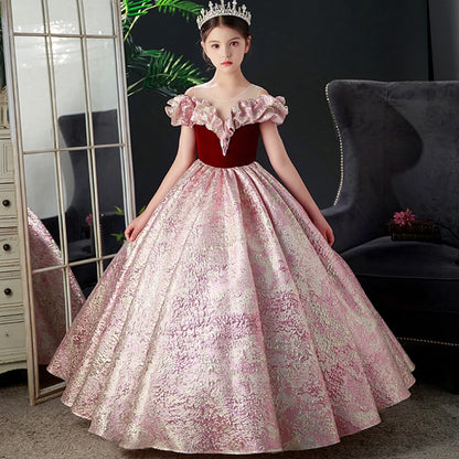 Formal Occasion Elegant Elegant Party Dress for Kids Girls childrensterritory