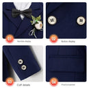 Kids Blazer Vest Pants Formal/Wedding Clothes Set