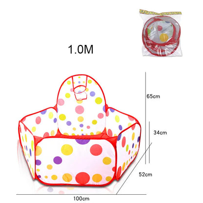 In/Outdoor Portable Play Ball Pit Pool Kids Play Tent