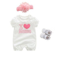 Baby Girl Pink Princess Clothing Sets for Birthday Party childrensterritory