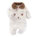 Newborn Baby Collar Design Soft Winter Bodysuit childrensterritory