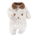 Newborn Baby Collar Design Soft Winter Bodysuit childrensterritory