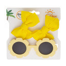 Toddler Girls' Sunflower Sunglasses and Hair Clips childrensterritory