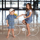 Baby/Kids Summer Denim Clothing Sets with Pockets childrensterritory