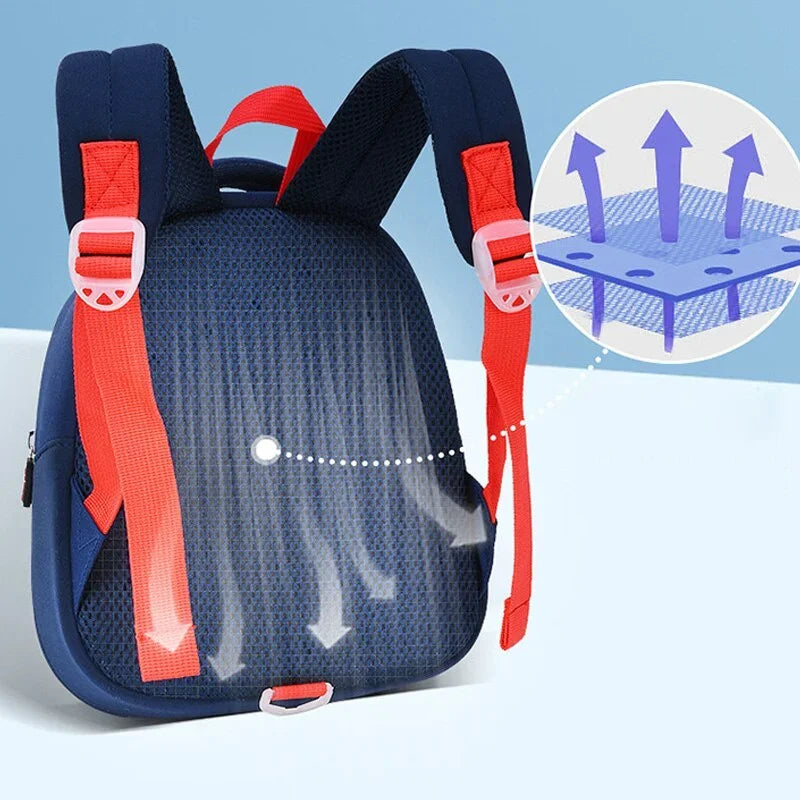 Kids' Cartoon Design, Colorful and Reliable School Bags