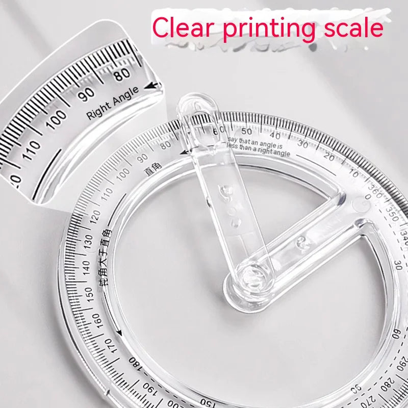Multifunctional Rotatable Spirograph Ruler Stationery Set childrensterritory