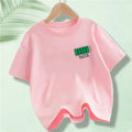 Kids 100% Full Battery Design T-shirts for Summer childrensterritory