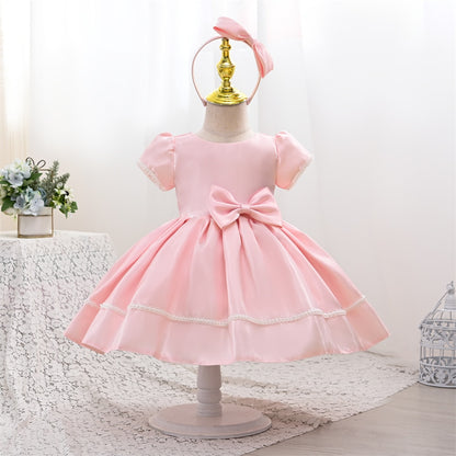 Baby Girl Tulle Fluffy Princess Birthday Party Dresses childrensterritory