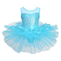Kids Girls Shiny Sequins Leotards/Dancewear childrensterritory
