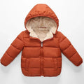 Kids' Solid-Colour Long-Sleeved Winter Jackets childrensterritory
