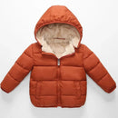 Kids' Solid-Colour Long-Sleeved Winter Jackets childrensterritory