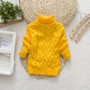 Kids Boy Girl Thick Knitted Turtleneck Sweaters childrensterritory