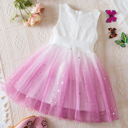 Kids Girls Tutu Princess Dresses for Birthday Party