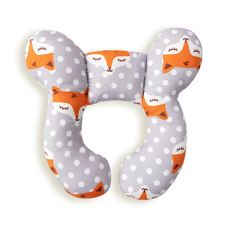 Multi-functional Cartoon Design U-shaped Pillow for Baby childrensterritory