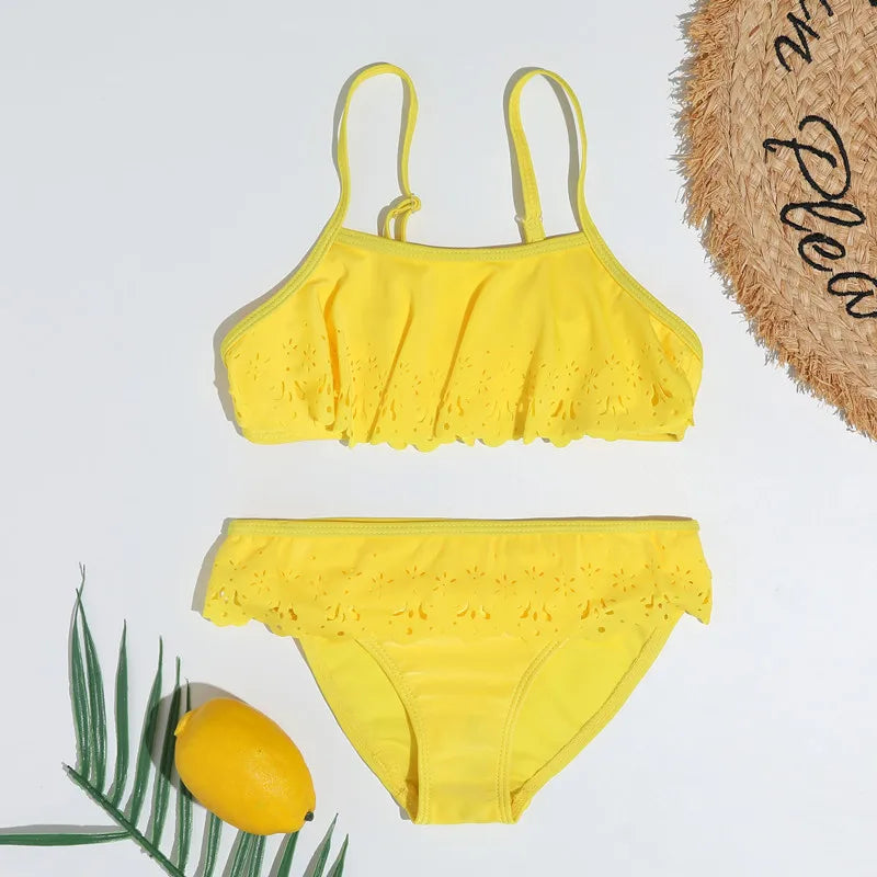 Kids Girls Lovely Summer Swimsuits/ Bikini Sets