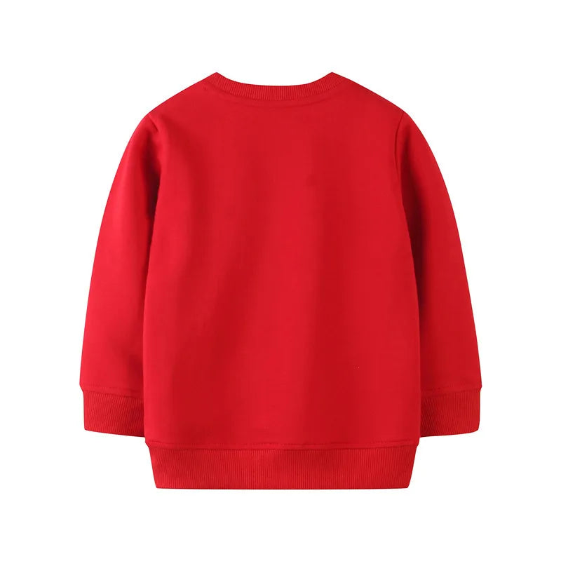 Kids Girls Boys Christmas Theme Print Sweatshirts