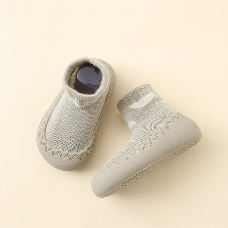 Baby Cartoon Print Soft Rubber Sole Booties childrensterritory