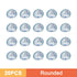 Self-Adhesive Silicone Furniture Corner for Baby: 5/10/20 Pieces childrensterritory