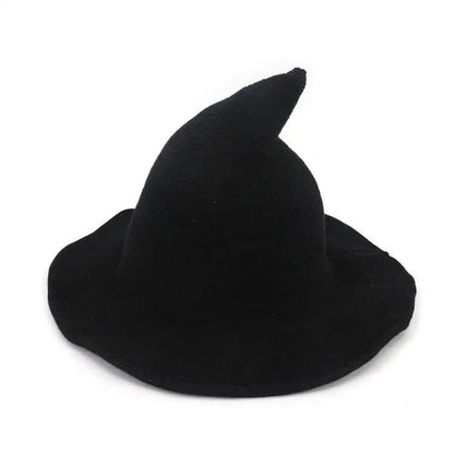 Halloween wool Knit witch hat/Fancy Dress Hat