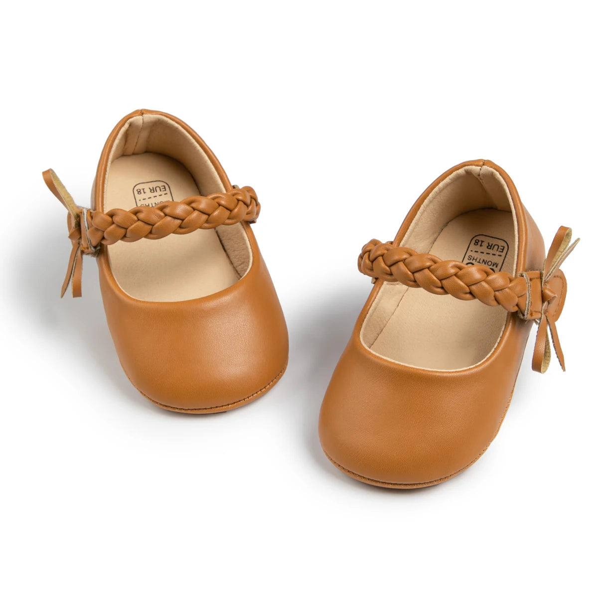 PU Anti-Slip Baby Girls Princess First Walker Shoes childrensterritory