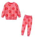 Animals and Flowers Print Kids Girls Clothing Sets childrensterritory