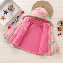 Girls’ Full-Sleeve Printed Hooded Jackets childrensterritory