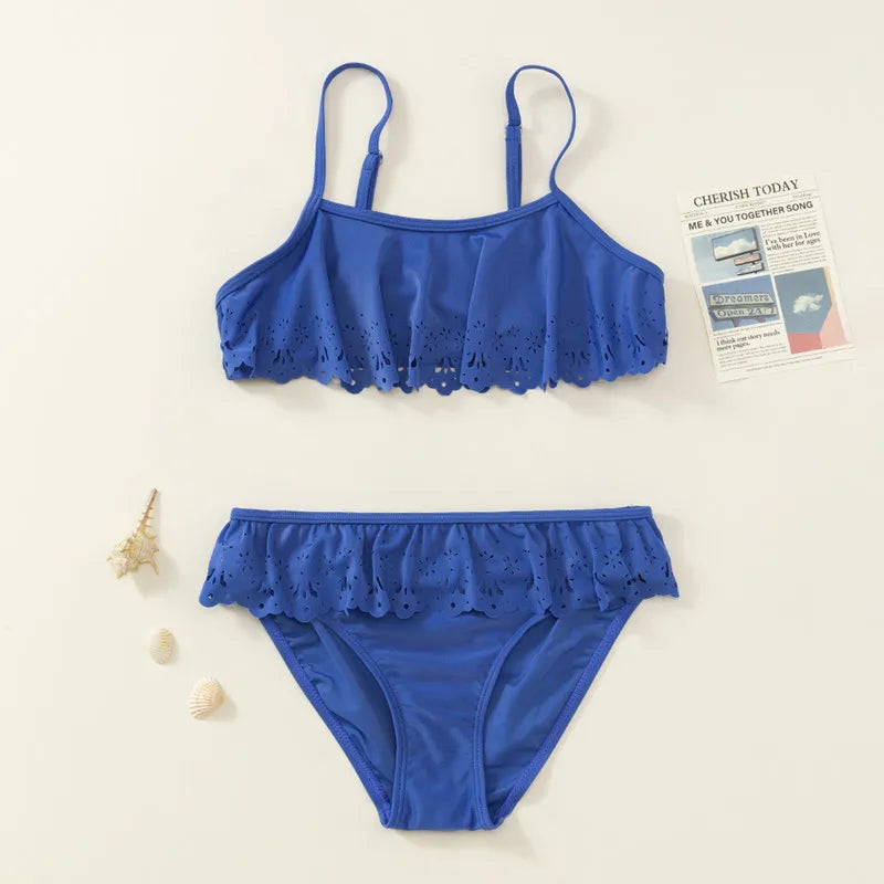 Kids Girls Lovely Summer Swimsuits/ Bikini Sets