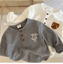 Kids Cartoon Design Long Sleeves Winter T-Shirts childrensterritory